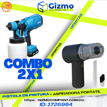 Miniatura 5 de Combo Pistola De Pintura + Aspiradora